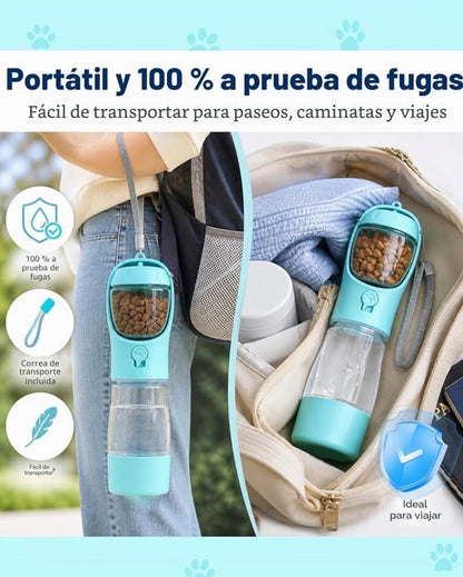 Agua, premios y bolsas. Todo en 1.